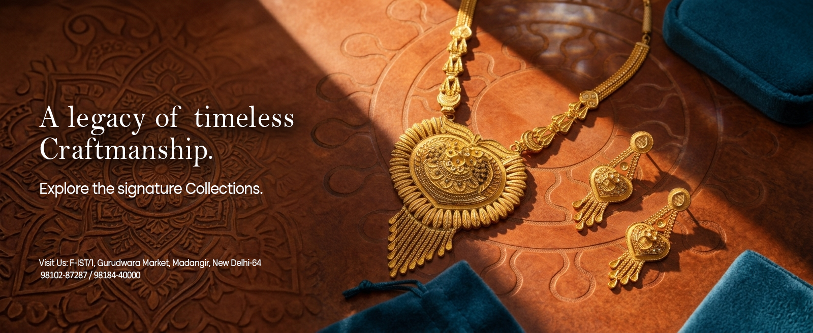 Signature Gold Necklace Collection - Prabhu Dayal & Sons Jewellers